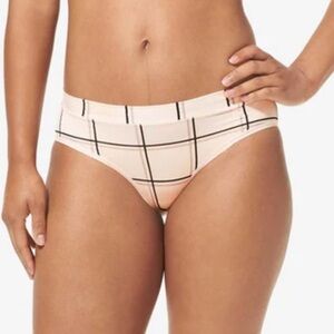 NWT Tommy John Second Skin Print Window Pane Cheeky Underwear